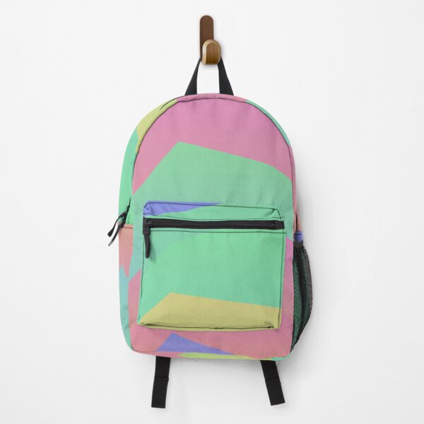 Item preview, Rainbow Multicolor Jagged Striped Lines Parallel Layered Peaks designed and sold by EvergreenMotifs.