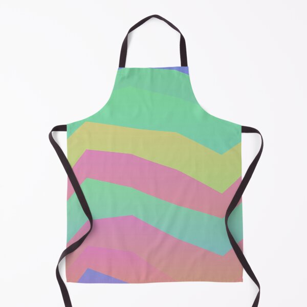 Item preview, Rainbow Multicolor Jagged Striped Lines Parallel Layered Peaks designed and sold by EvergreenMotifs.