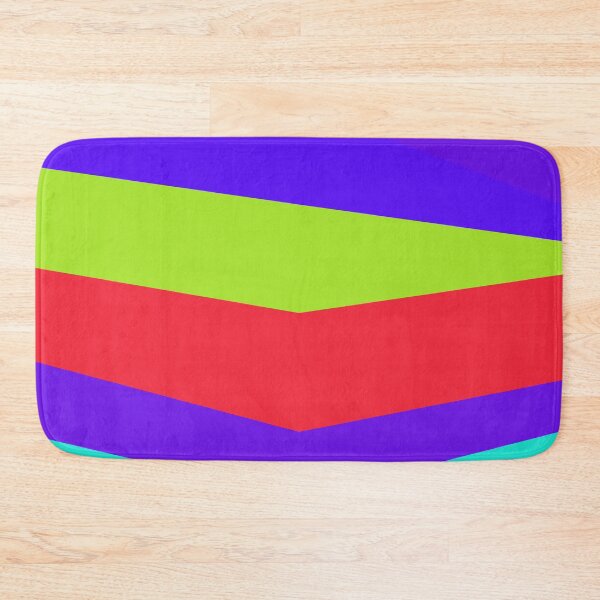 Item preview, Rainbow Multicolor Jagged Striped Lines Parallel Layered Peaks designed and sold by EvergreenMotifs.
