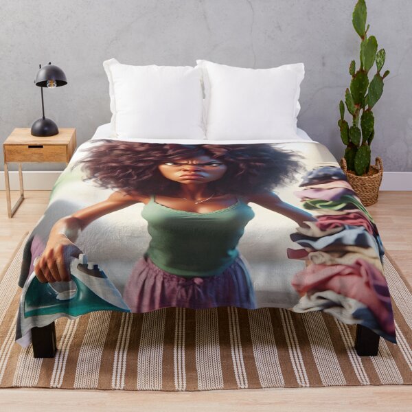 Item preview, Mom's Morning Madness 01 - Cute AI Art of a Tired Mom designed and sold by LoopLooArt.