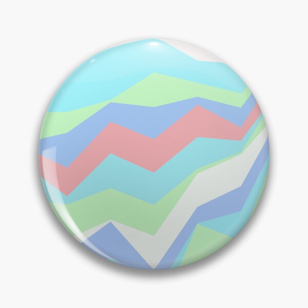 Item preview, Rainbow Multicolor Jagged Striped Lines Parallel Layered Peaks designed and sold by EvergreenMotifs.