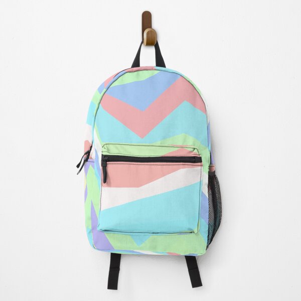 Item preview, Rainbow Multicolor Jagged Striped Lines Parallel Layered Peaks designed and sold by EvergreenMotifs.