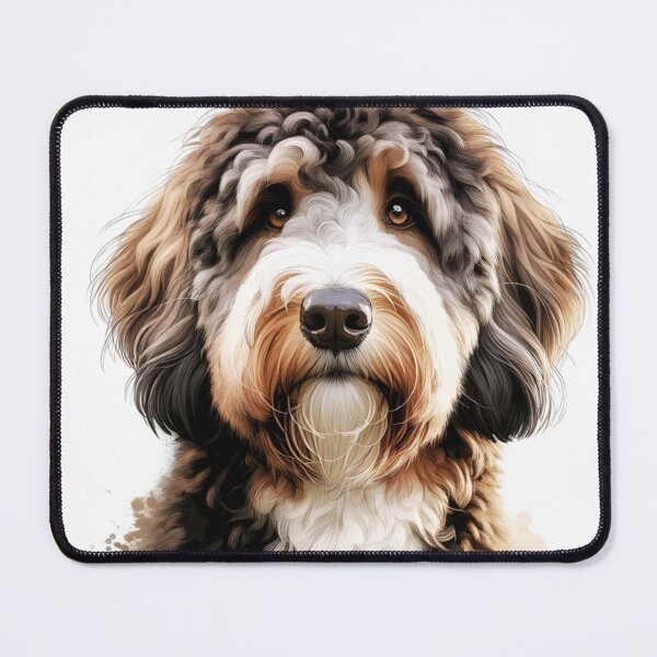 Item preview, Cute Parti Australian Labradoodle designed and sold by TheAnimalZ00.