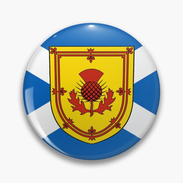 Item preview, Scotland Flag with Thistle Royal Banner Shield (bratach shalainn le cluaran sgiath bratach rìoghail) designed and sold by JonathanR1994.