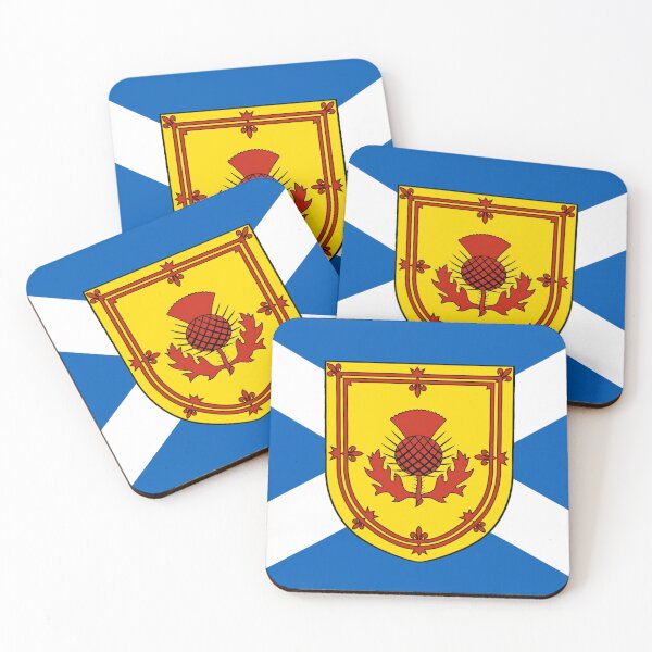 Item preview, Scotland Flag with Thistle Royal Banner Shield (bratach shalainn le cluaran sgiath bratach rìoghail) designed and sold by JonathanR1994.