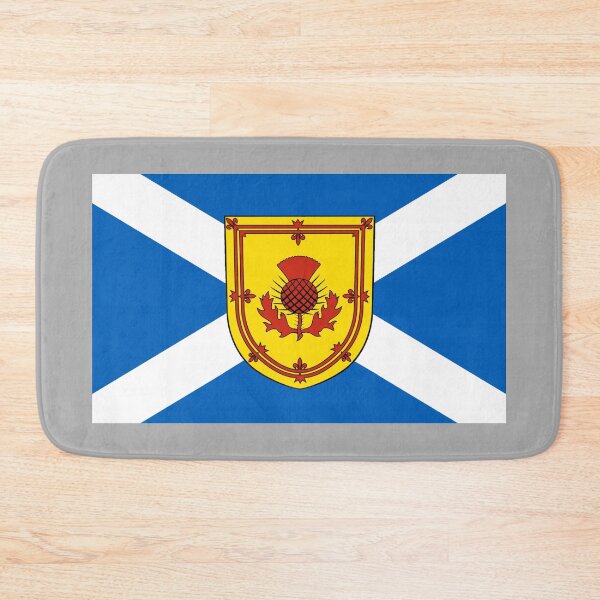 Item preview, Scotland Flag with Thistle Royal Banner Shield (bratach shalainn le cluaran sgiath bratach rìoghail) designed and sold by JonathanR1994.