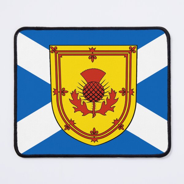 Item preview, Scotland Flag with Thistle Royal Banner Shield (bratach shalainn le cluaran sgiath bratach rìoghail) designed and sold by JonathanR1994.