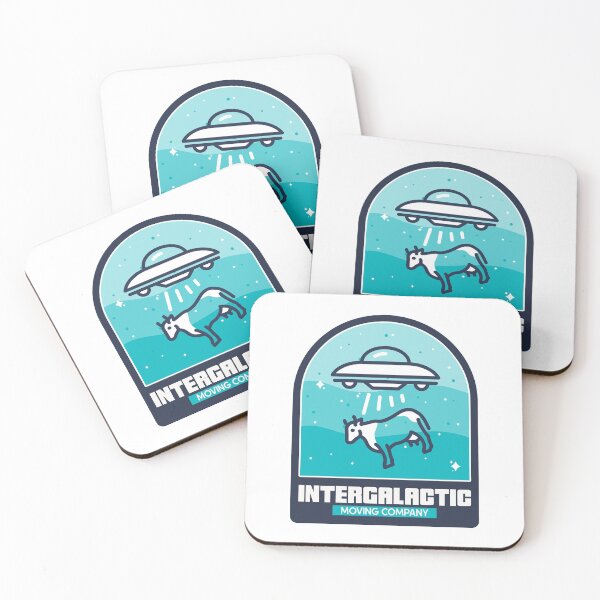 Item preview, Intergalactic Moving Company Funny Design designed and sold by CodeKatana.