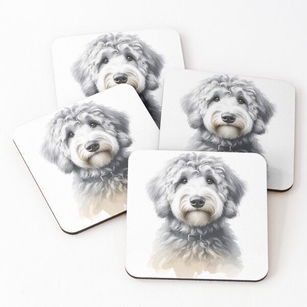 Item preview, Silver Australian Labradoodle designed and sold by TheAnimalZ00.
