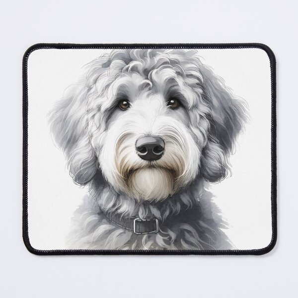 Item preview, Silver Australian Labradoodle designed and sold by TheAnimalZ00.