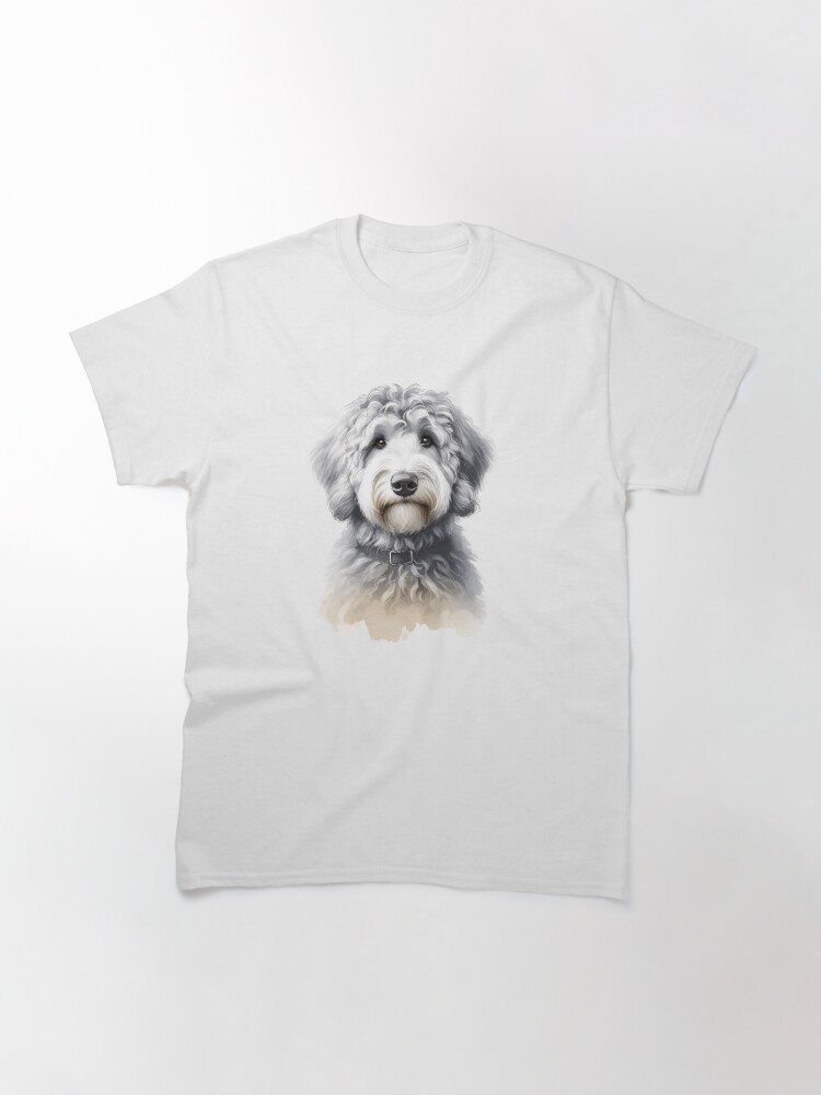 Silver Australian Labradoodle Classic T-Shirt