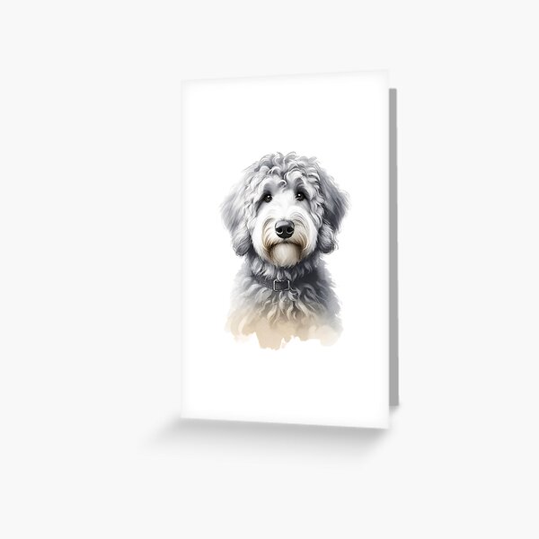 Item preview, Silver Australian Labradoodle designed and sold by TheAnimalZ00.