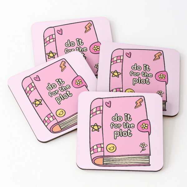 Artikelvorschau, Tun Sie es für die Handlung Tagebuch rosa Retro Illustration entworfen und verkauft von Dazzline Designs.