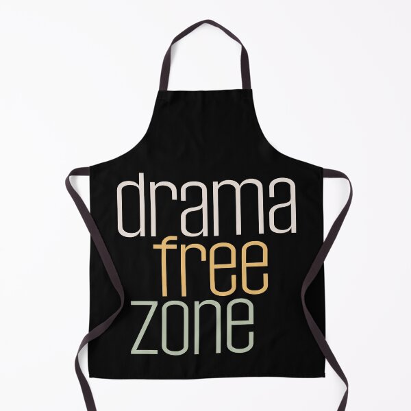 Item preview, Drama free zone designed and sold by EvergreenWhimsy.
