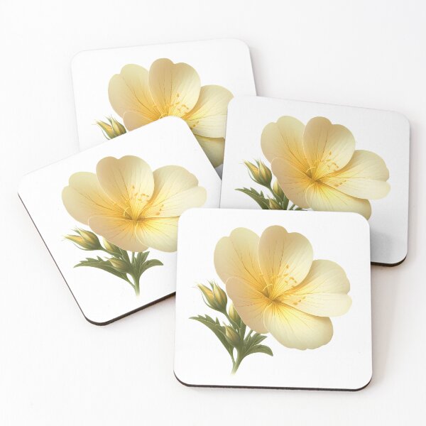 Item preview, La Fleur d'Onagre: Symbole de Résilience et de Soin" designed and sold by Kriebelt.