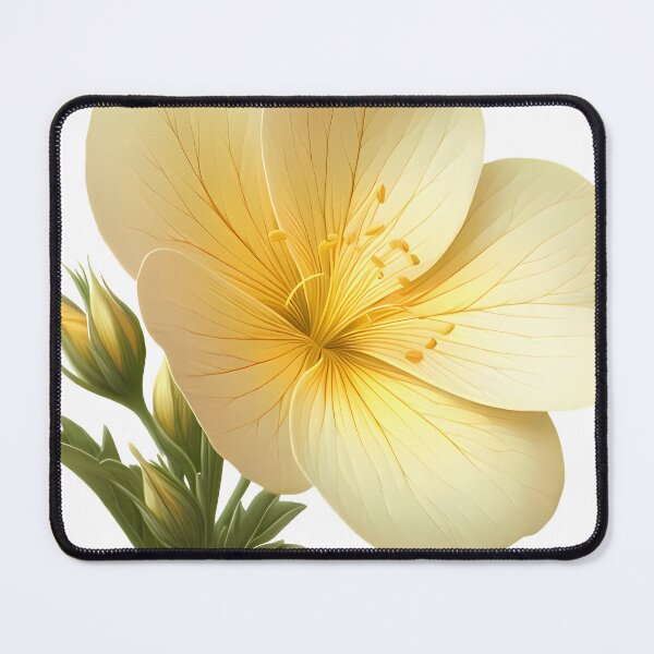 Item preview, La Fleur d'Onagre: Symbole de Résilience et de Soin" designed and sold by Kriebelt.