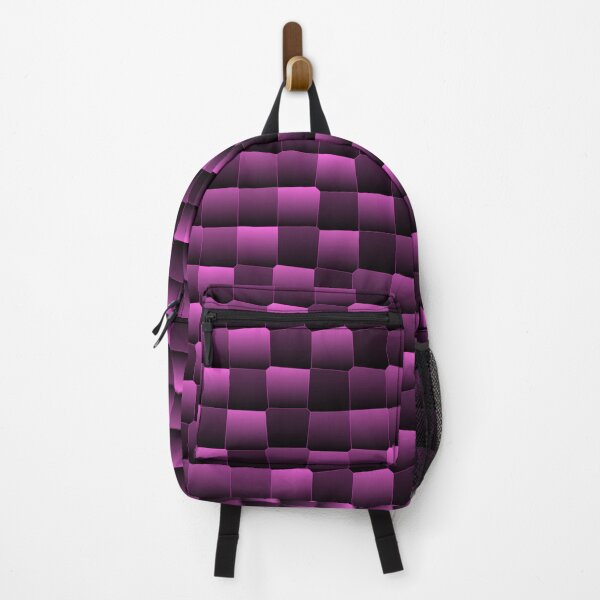 Item preview, Purple Multicolor Joined Scales Square Symbols Connected Geometry designed and sold by EvergreenMotifs.