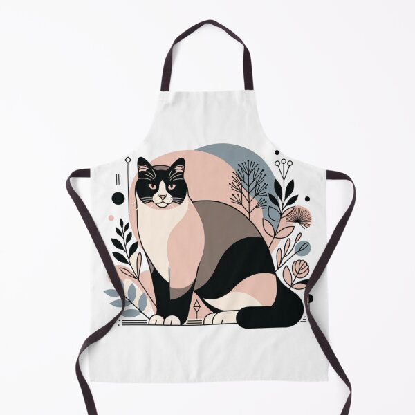 Item preview, Abstract Floral Snowshoe Cat designed and sold by TheAnimalZ00.