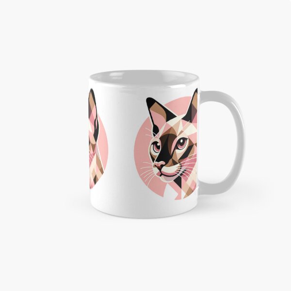 Item preview, Gato javanés geométrico abstracto designed and sold by TheAnimalZ00.