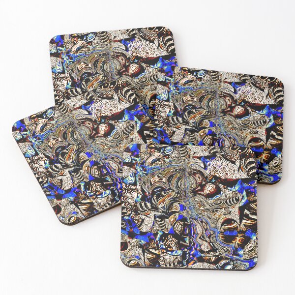 Item preview, Abstract Shapes Blue designed and sold by Natalie Holland.