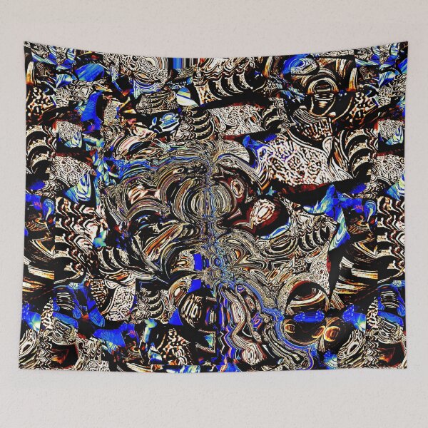 Item preview, Abstract Shapes Blue designed and sold by Natalie Holland.