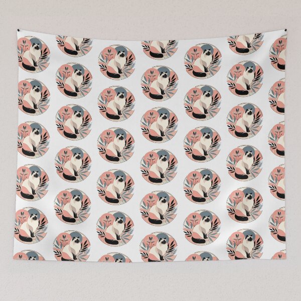 Item preview, Abstract Floral Himalayan Cat designed and sold by TheAnimalZ00.