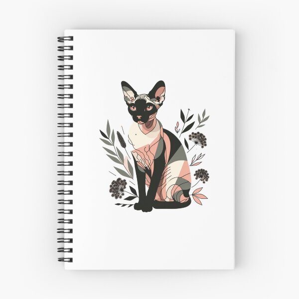 Artikelvorschau, Abstrakte florale Cornish Rex Katze entworfen und verkauft von TheAnimalZ00.