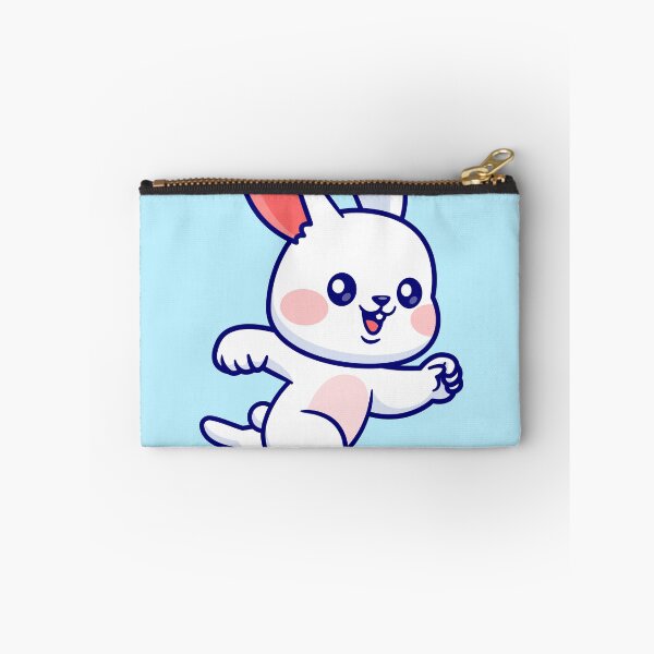Item preview, "Cute Rabbit Running: Cartoon Vector Icon Illustration" designed and sold by hjian8219.