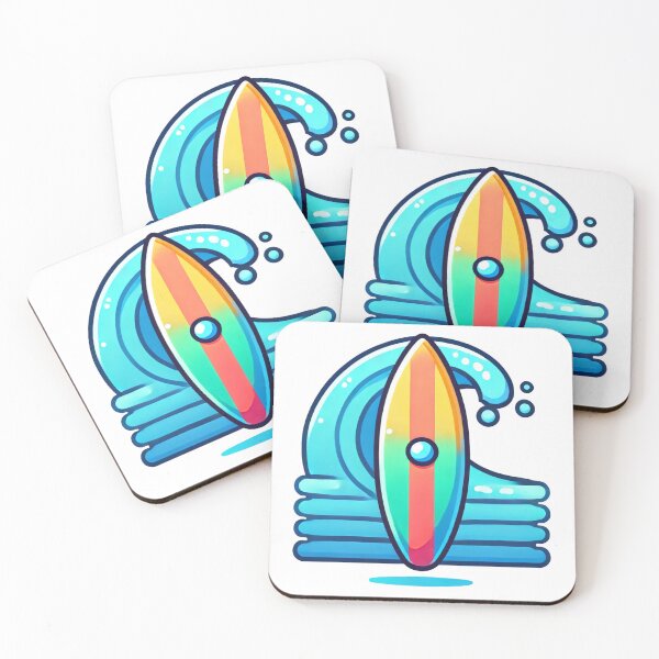 Item preview, Surf logo stickers v12 designed and sold by cj-digital.