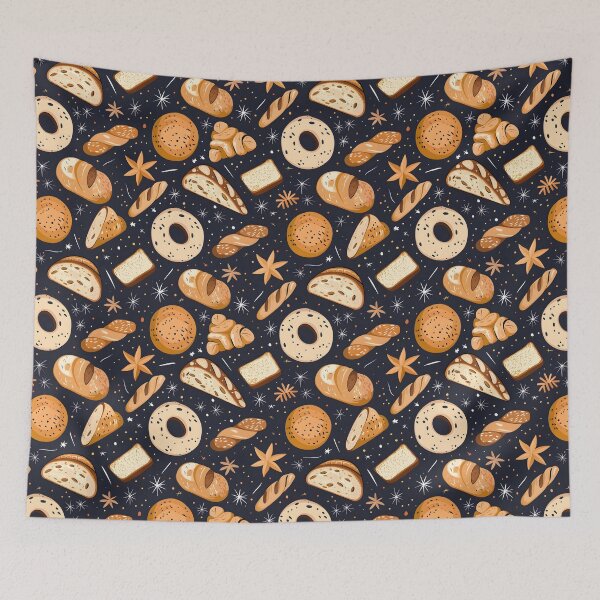 Item preview, Copy of Sourdough Bread Seamless Pattern designed and sold by palaco210.