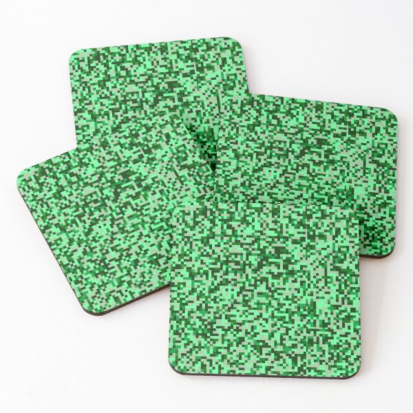 Item preview, Green Multicolor Squares Random Spaced Geometry Camo Digicam designed and sold by EvergreenMotifs.