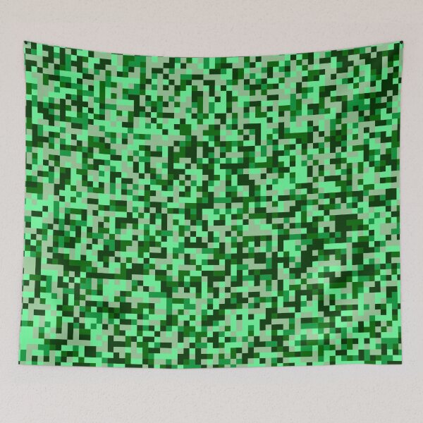 Item preview, Green Multicolor Squares Random Spaced Geometry Camo Digicam designed and sold by EvergreenMotifs.