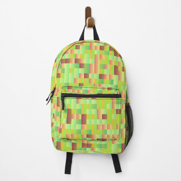 Item preview, Multicolor Squares Random Spaced Geometry Camo Digicam designed and sold by EvergreenMotifs.