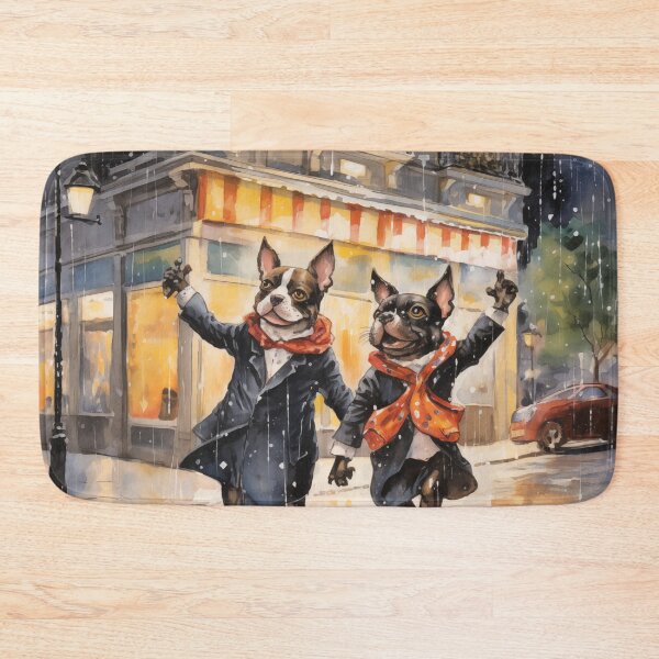 Item preview, Dogs Playing In The Rain designed and sold by Rtymer.