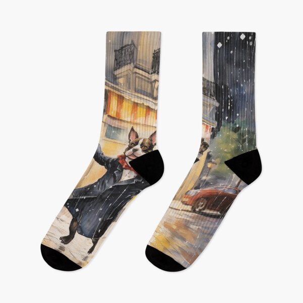 Item preview, Dogs Playing In The Rain designed and sold by Rtymer.