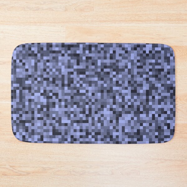 Artikelvorschau, Blaue mehrfarbige Quadrate mit zufällig angeordneter Geometrie, Camo-Digitalkamera entworfen und verkauft von EvergreenMotifs.