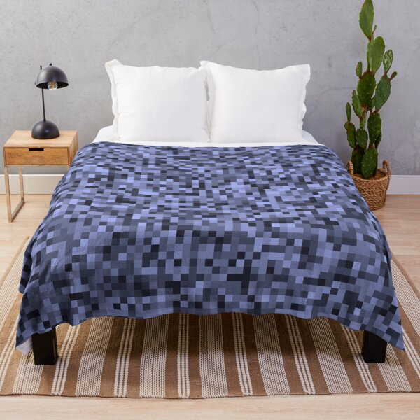 Item preview, Blue Multicolor Squares Random Spaced Geometry Camo Digicam designed and sold by EvergreenMotifs.