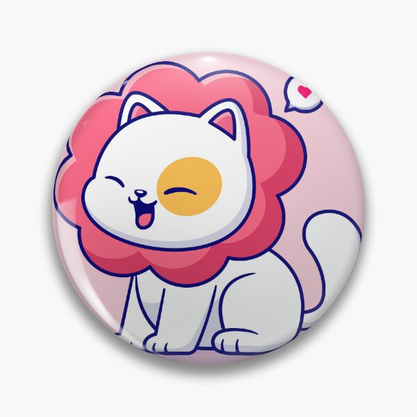 Item preview, Cute Cat Wearing Flower Costume: Cartoon Vector Icon Illustration" designed and sold by hjian8219.