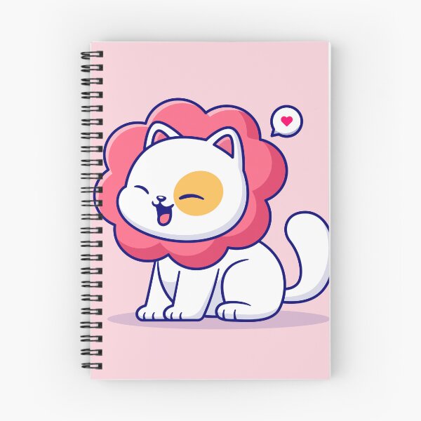 Item preview, Cute Cat Wearing Flower Costume: Cartoon Vector Icon Illustration" designed and sold by hjian8219.