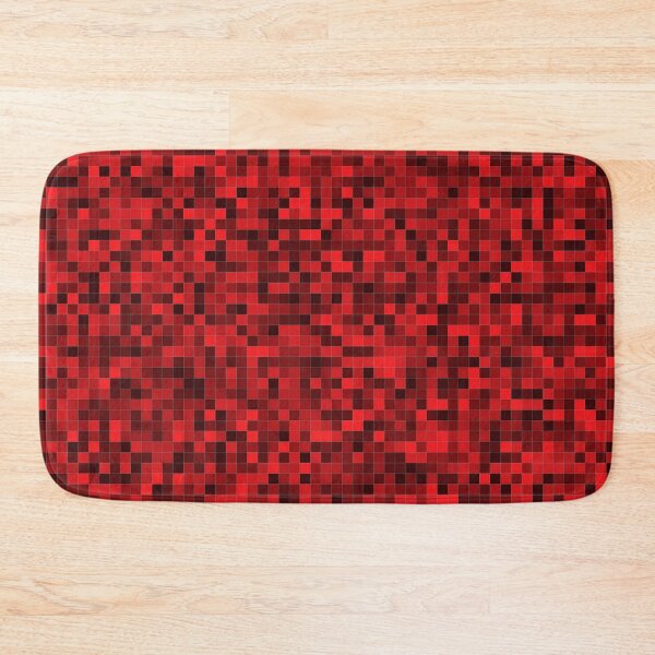 Artikelvorschau, Rote mehrfarbige Quadrate mit zufällig angeordneter Geometrie, Camo-Digitalkamera entworfen und verkauft von EvergreenMotifs.