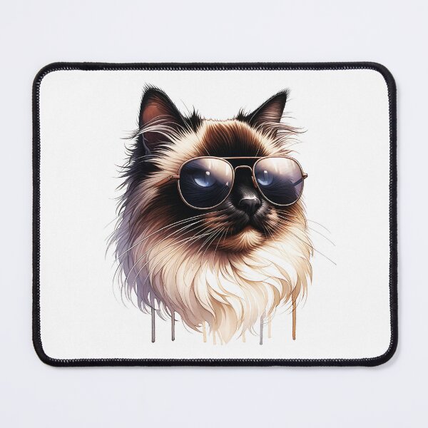 Item preview, Balinese Cat Wearing Sunglasses designed and sold by TheAnimalZ00.