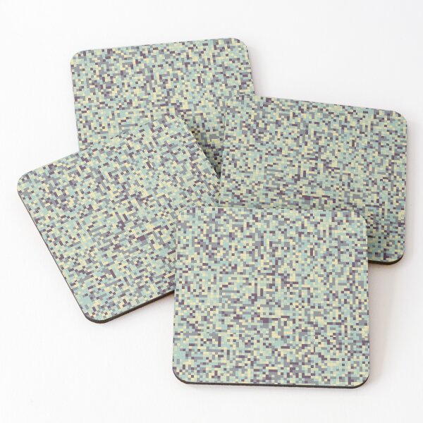 Item preview, Ice Multicolor Squares Random Spaced Geometry Camo Digicam designed and sold by EvergreenMotifs.