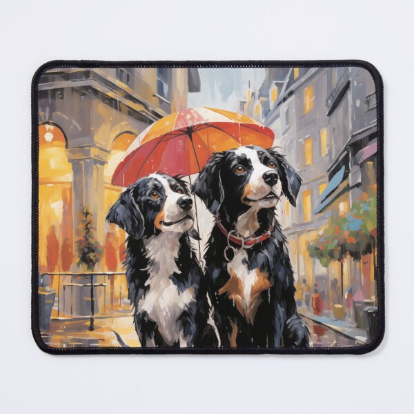 Item preview, Dogs Playing In The Rain designed and sold by Rtymer.