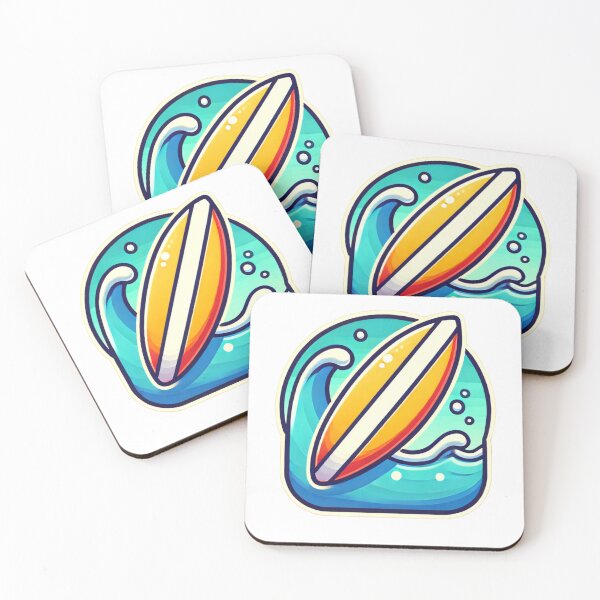 Item preview, Surf logo stickers v13 designed and sold by cj-digital.