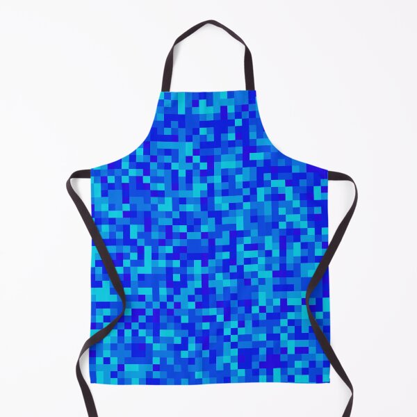 Item preview, Bright Blue Squares Random Spaced Geometry Camo Digicam designed and sold by EvergreenMotifs.