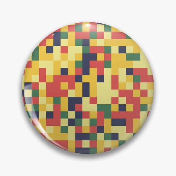 Item preview, Rainbow Multicolor Squares Random Spaced Geometry Camo Digicam designed and sold by EvergreenMotifs.