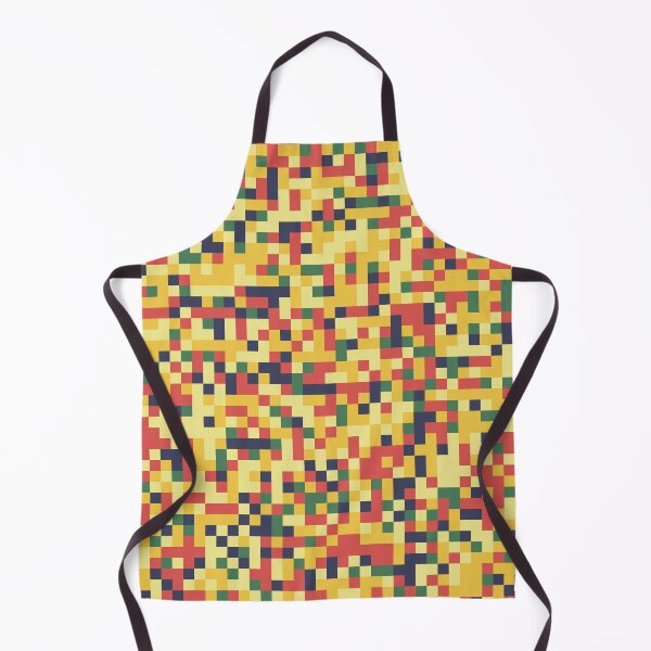 Item preview, Rainbow Multicolor Squares Random Spaced Geometry Camo Digicam designed and sold by EvergreenMotifs.