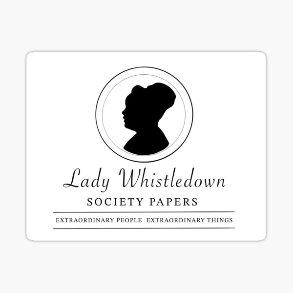 Aperçu de l'œuvre Dame Whistledown Penelope Silhouette créée et vendue par Calamitysong.