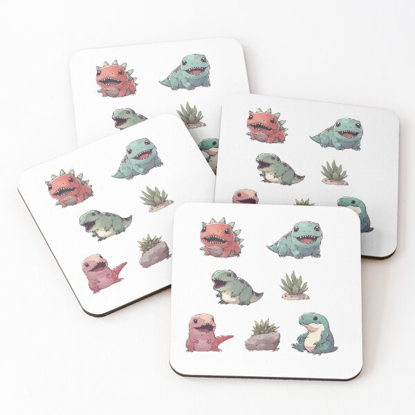 Item preview, Tiny Dinos Sticker Pack designed and sold by Colton Rodie.