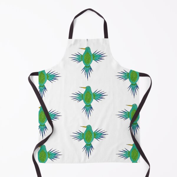 Item preview, Blue Green Spiky Bird  designed and sold by KakiDimock.